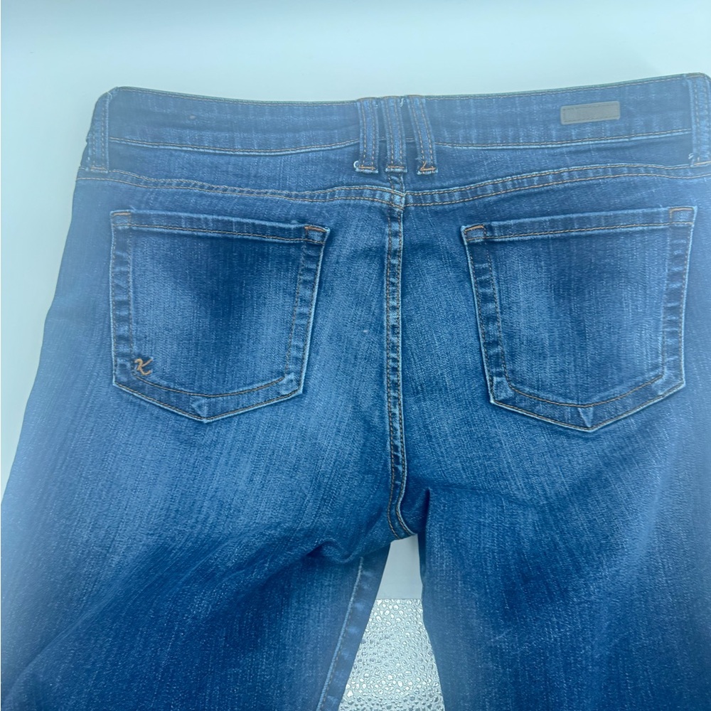 Kut from the Kloth Women’s Catherine dark blue jeans size 10 - Picture 4 of 8